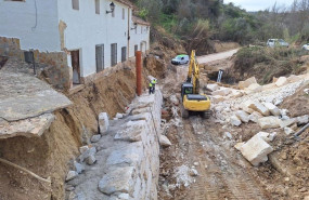 ep archivo   ttrabajos de emergencia para la reparacion de los danos causados por la dana en letur