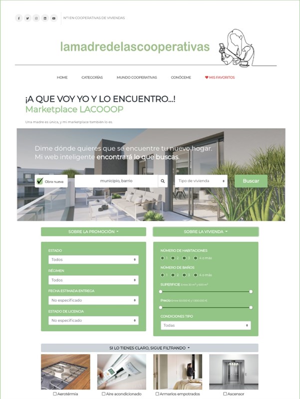 ep comunicado nace lacooop el primer marketplace especializado en cooperativas de viviendas