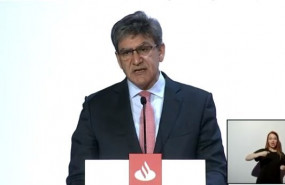 ep el consejero delegado de banco santander jose antonio alvarez durante la junta general ordinaria