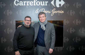 ep el director ejecutivo de carrefour espana alexandre de palmasy el chef espanol dani garcia ep el director ejecutivo de carrefour espana alexandre de palmasy el chef espanol dani garcia