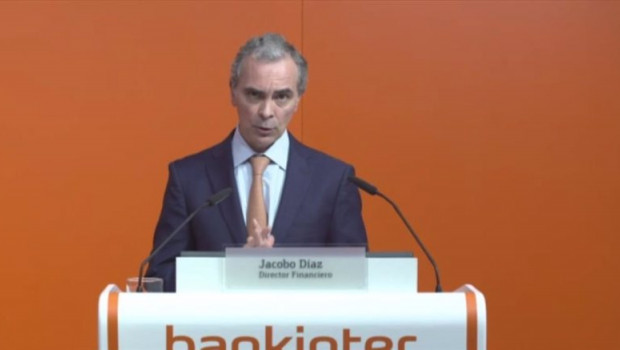 ep el director financiero de bankinter jacobo diaz en la presentacion de resultados del primer