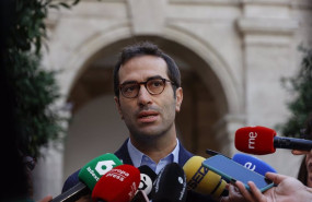 ep el ministro de economia comercio y empresa carlos cuerpo atiende a los medios de comunicacion