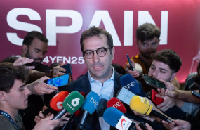 ep el ministro de economia comercio y empresa carlos cuerpo atiende a los medios durante la sesion