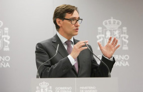 ep el ministro de sanidad salvador illa durante una rueda de prensa para informar sobre las medidas ep el ministro de sanidad salvador illa durante una rueda de prensa para informar sobre las medidas
