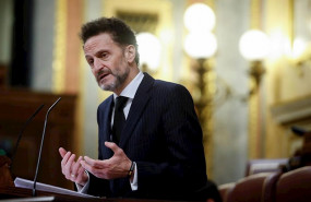 ep el portavoz adjunto de ciudanos en el congreso de los diputados edmundo bal en el pleno de la