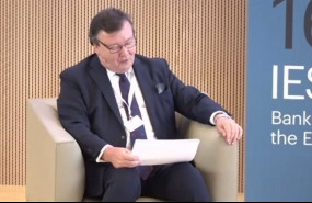 ep el presidente de citi en espana william van dyke durante el 16 iese banking