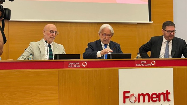 ep el presidente de foment del treball josep sanchez llibre el presidente de la cambra oficial de