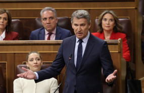 ep el presidente del partido popular alberto nunez feijoo interviene durante una sesion de control ep el presidente del partido popular alberto nunez feijoo interviene durante una sesion de control