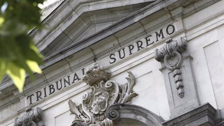 EUROPA PRESS - Archivo ep fachada de la sede del tribunal supremo 20200928171004