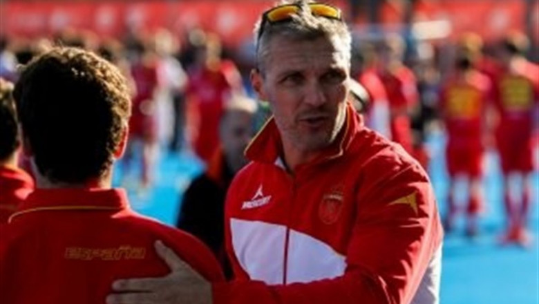 Fred Soyez, seleccionador español de hockey hierba | RFEH - Archivo ep fred soyez seleccionador espanolhockey hierba