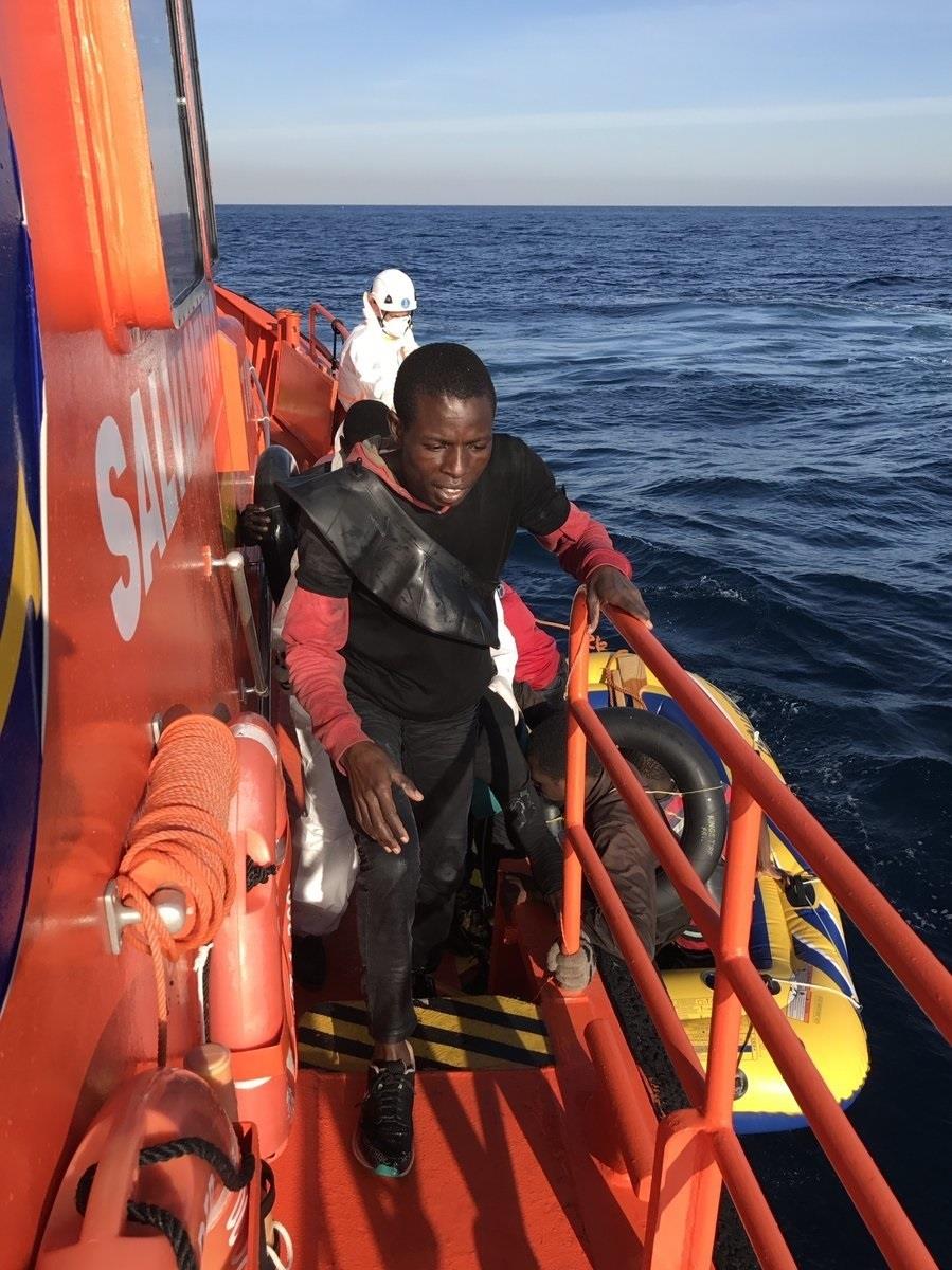 Inmigrantes rescatados en las costas gaditanas | EUROPA PRESS/SALVAMENTO MARÍTIMO ep inmigrantes rescatadoslas costas gaditanas