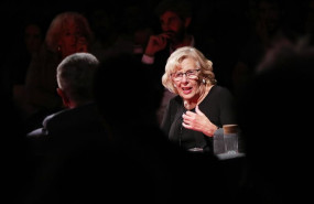 ep la exalcaldesa de madrid manuela carmena participa en el ciclo de dialogos repensar madrid