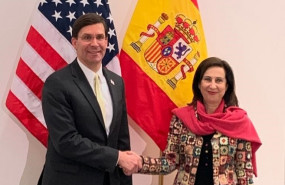 ep la ministra de defensa margarita robles ha mantenido hoy en bruselas un encuentro bilateral con
