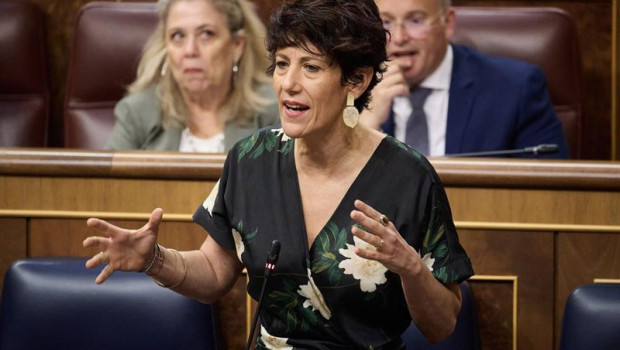 ep la ministra de inclusion elma saiz durante un pleno en el congreso de los diputados a 25 de junio