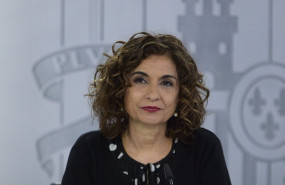 ep la ministra portavoz y ministra de hacienda maria jesus montero durante una rueda de prensa