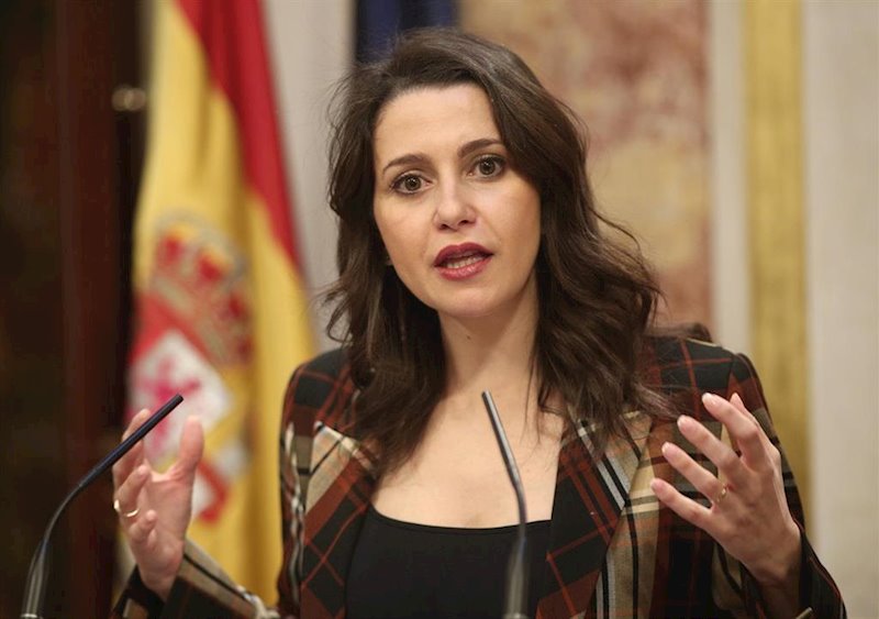 ep la portavoz parlamentaria de ciudadanos ines arrimadas en el congreso de los diputados