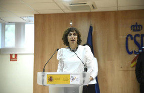 ep la presidenta del consejo superior de deportes csd irene lozano durante su toma de posesion del