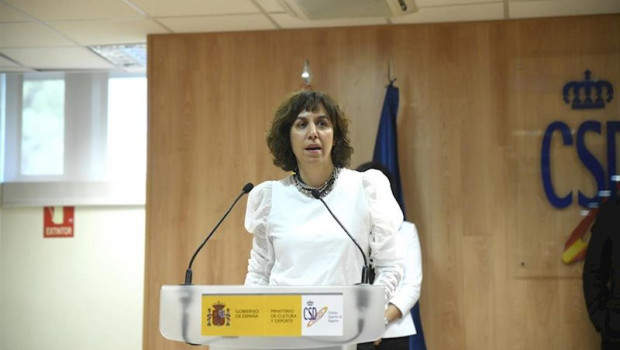 ep la presidenta del consejo superior de deportes csd irene lozano durante su toma de posesion del