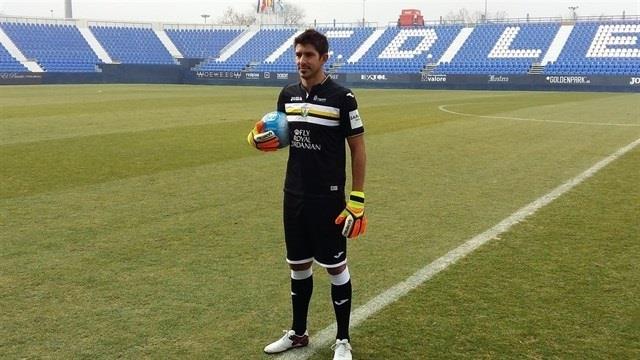 Nereo Champagne, portero del CD Leganés | EUROPA PRESS ep nereo champagne porterocd leganes
