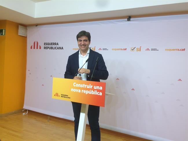 El portavoz de ERC, Sergi Sabrià | EUROPA PRESS ep portavozerc sergi sabri 20170703134012