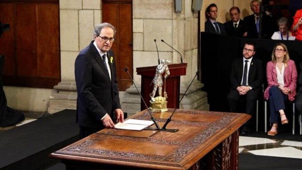 ep quim torra pere aragons elsa artadi tomaposesionlos consellers