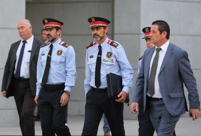 Trapero llega a la Audiencia Nacional | EUROPA PRESS ep trapero llegala audiencia nacional