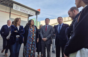 ep visita de luis planas a la almazara aceites simon rosa de montoro cordoba