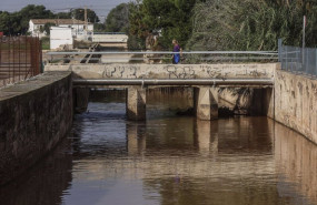 ep agua sucia en la desembocadura del rio turia a 5 de noviembre de 2024 en valencia comunidad