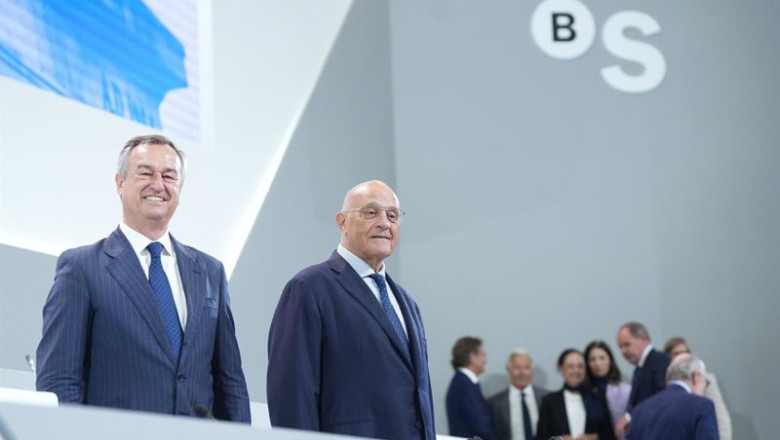 ep archivo   el consejero delegado del banco sabadell cesar gonzalez bueno i y el presidente del