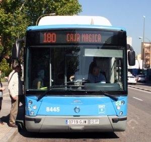 Autobús especial 180 de la EMT a la Caja Mágica | AYUNTAMIENTO DE MADRID ep autobus especial 180la emtla caja magica