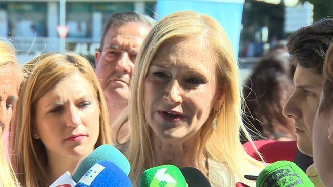 Cifuentes espera solución "lo antes posible" a huelga en el Prat | EUROPAPRESS ep cifuentes espera solucion loposible a huelgaprat