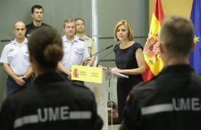 ep cospedal recibelos militaresla umetrabajaronfuegoportugal