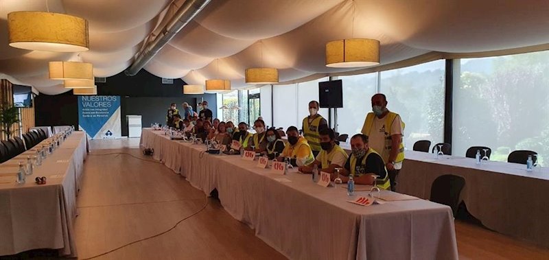 ep el comite de alcoa a la espera de la direccion para que se celebre la firma de las actas finales