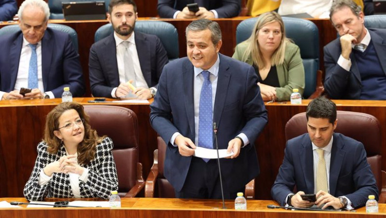 ep el consejero de vivienda transportes e infraestructuras jorge rodrigo interviene durante una ep el consejero de vivienda transportes e infraestructuras jorge rodrigo interviene durante una