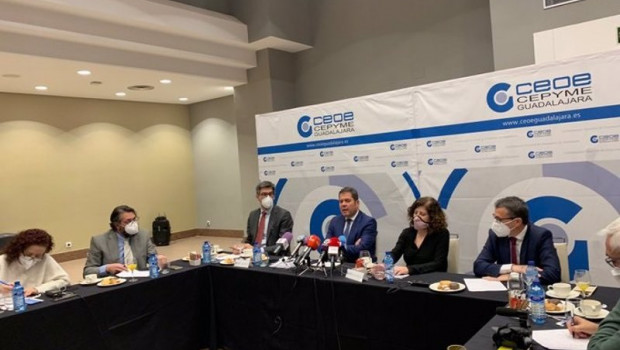 ep el presidente de cepyme gerardo cuerva en un desayuno informativo en guadalajara