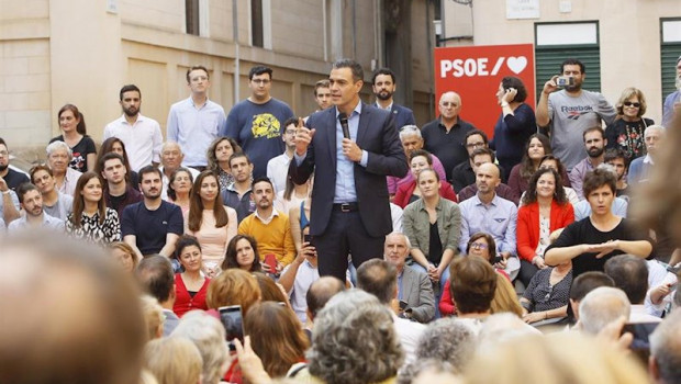 ep el presidente del gobierno en funciones pedro sanchez durante su intervencion en el acto de 20191030172004