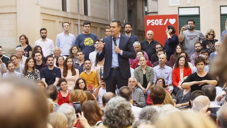 ep el presidente del gobierno en funciones pedro sanchez durante su intervencion en el acto de 20191030172004