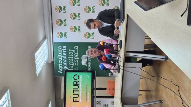 ep el secretario general de upa lorenzo ramos y el secretario general de upa andalucia cristobal