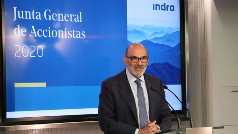 ep fernando abril-martorell presidente de indra en la junta general de accionistas de 2020 ep fernando abril-martorell presidente de indra en la junta general de accionistas de 2020
