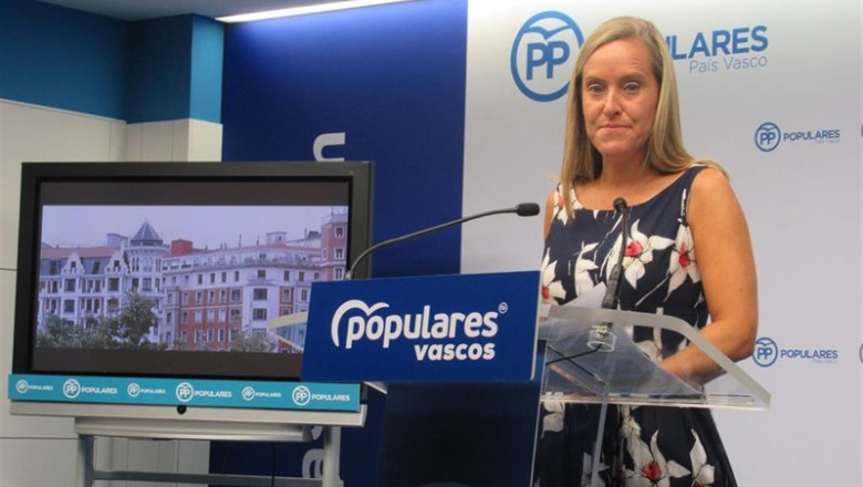 Imagen de archivo de Amaya Fernández, secretaria general del PP vasco | EUROPA PRESS ep imagen de archivo de amaya fernandez secretaria general del pp vasco