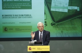 ep josep borrell presentacampana viaja informado viaja seguro