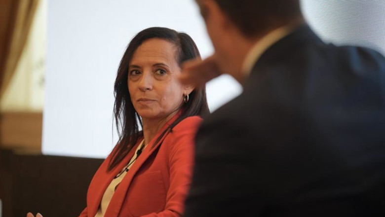 ep la presidenta de redeia beatriz corredor durante el foro la energia electrica que euskadi