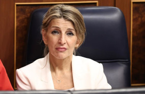 ep la vicepresidenta segunda y ministra de trabajo y economia social yolanda diaz en una sesion de