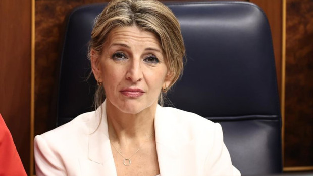 ep la vicepresidenta segunda y ministra de trabajo y economia social yolanda diaz en una sesion de