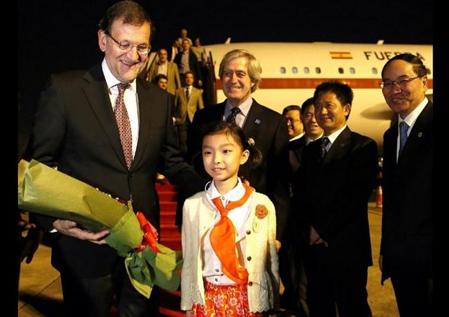 MAriano Rajoy llega a China | MONCLOA ep mariano rajoy llegachina