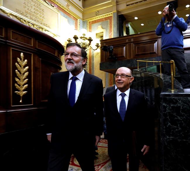 Mariano Rajoy y Cristóbal Montoro | EUROPA PRESS ep mariano rajoycristobal montoro 20170503191903