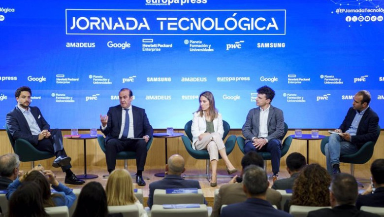 ep mesa redonda la revolucion de la ia generativa en la jornada tecnologica de europa press ep mesa redonda la revolucion de la ia generativa en la jornada tecnologica de europa press