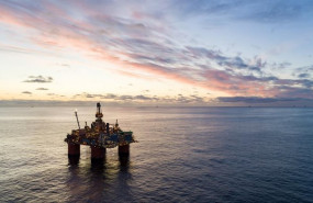 ep plataforma petrolera en el mar de noruega