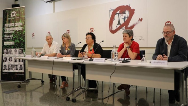 ep presentacio de jornadas sobre clima en la urv con el investigador alberto coronas la ptade la