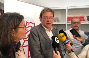 ep puig atiende a los medios en el seminario de govern